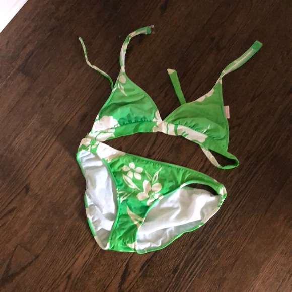 Xhilaration Other - 💋💋💋3 for $20💋💋💋 Green and white swim suit